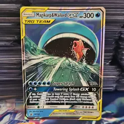Magikarp & Wailord GX - SM166 - Sun and Moon Promo - Pokemon TCG - LP 2019 - Image 1