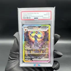 POKEMON Prismatic Evolutions UMBREON EX 161/131 Special Illustration Rare PSA 10 - Image 1