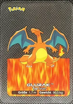 Pokemon - Lamincards - Edibas / 2005 - 2006 / Deutsch / Glurak Bisaflor Tortok - Image 2