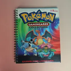 POKEMON LAMINCARDS COLLECTION ORDNER 2005 EDIBAS COMPLETE SET SAMMELORDNER - Image 1