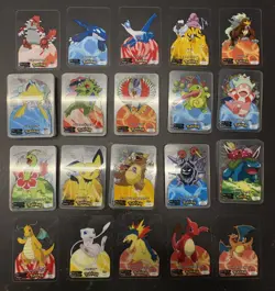 Pokemon Lamincards Edibas 2006 set composto da 123 cards (no doppie) ITA LP - Image 1