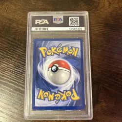 Pokemon TCG Blaine's Charizard 2/132 Gym Challenge Holo Corrected Symbol PSA 8 - Image 2