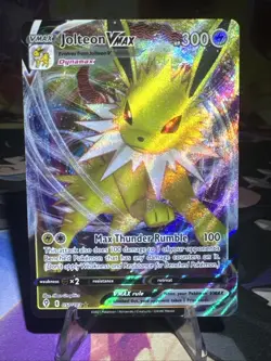 Jolteon VMAX - 051/203 - Pokemon Evolving Skies Sword Shield Ultra Rare Card NM - Image 1