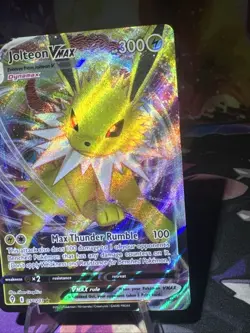 Jolteon VMAX - 051/203 - Pokemon Evolving Skies Sword Shield Ultra Rare Card NM - Image 2