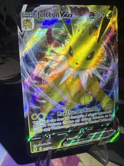 Jolteon VMAX - 051/203 - Pokemon Evolving Skies Sword Shield Ultra Rare Card NM - Image 3