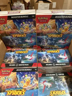 Pokemon TCG Surging Sparks Booster Bundle New Sealed (LOT OF 2) - Image 2