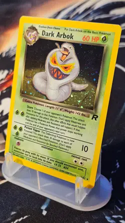 Dark Arbok 2/82 Holo Rare Team Rocket Vintage Card WOTC Pokemon TCG - Image 3