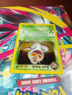 Pokemon Dark Arbok Holo Rare Card 2/82 Team Rocket 1999 WOTC TCG Vintage - Image 4