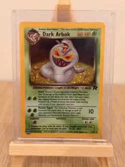 Pokemon Dark Arbok Holo Rare TCG Card WOTC Team Rocket 2/82 - Image 5