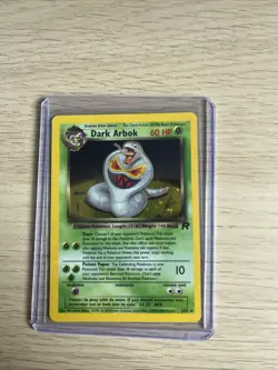 Pokemon Dark Arbok Holo Rare TCG Card WOTC Team Rocket 2/82 - Image 1