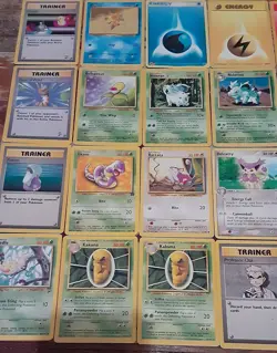 Lot of 35 Damaged/Moderate Played Vintage Pokemon Cards 1999-2004 WOTC Base Set* - Image 2