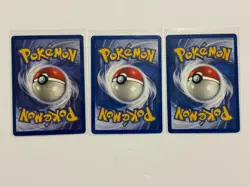 LOT OF 3 CARDS ELECTABUZZ 20/102 RARE POKEMON BASE SET UNLIMITED - LP LIGHT PLAY - Image 2