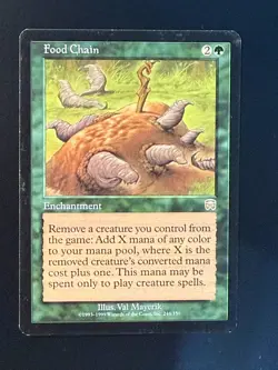 MTG - Food Chain - Mercadian Masques - 1x NM (Magic: The Gathering) - Image 1