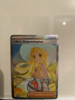 Pokemon Lillie's Determination SIR 184/132 Mega Evolutions - Image 1