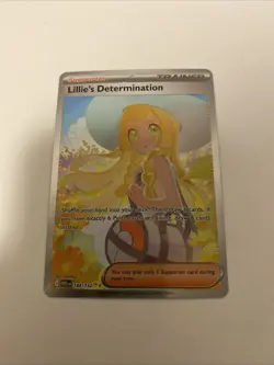 Pokemon Lillie's Determination SIR 184/132 Mega Evolutions - Image 2