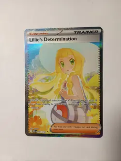 Pokemon TCG English Mega Evolution 184/132 Lillie's Determination - Image 1