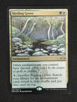 1x MTG Sterling Grove (Foil Etched) - Modern Horizons 2 (MH2) #293 - Magic - Image 3