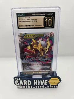2022 Pokemon Giratina VSTAR Japanese VSTAR Universe CGC Pristine 10 - Image 1