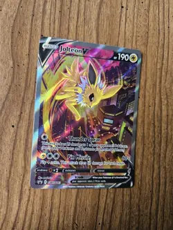 Jolteon V SWSH183 SWSH: Sword & Shield Promo Cards Holo NM - Image 3