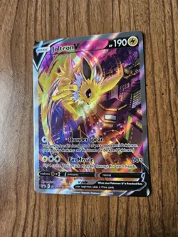 Jolteon V SWSH183 SWSH: Sword & Shield Promo Cards Holo NM - Image 4