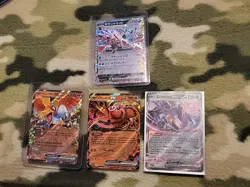 Lot Of 4 Pokemon Tcg Cards Ex Tera - Image 1