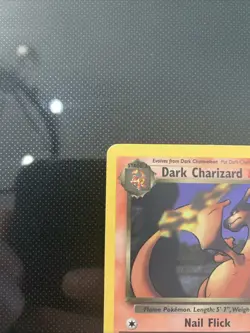 Pokemon TCG Dark Charizard 21/82 Rocket Non-Holo Rare Card LP Ken Sugimori - Image 3