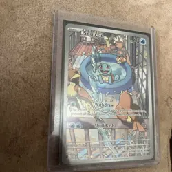 Pokemon TCG - Squirtle 148/142 - Stellar Crown Illustration Rare Card - Image 2