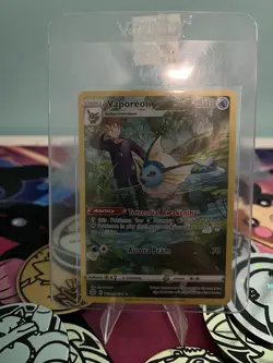 Pokemon Vaporeon TG02/TG30 Brilliant Stars Ultra Rare Holo Card - Image 1