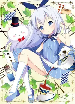 (50) MTG Wow Yugioh Card Sleeves Anime Kafuu Chino Sleeves 50 Pcs 67×92mm - Image 1