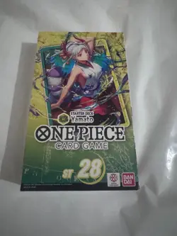 One Piece Card Game ST- 28 Starter Deck Yamato Green Yellow English - Image 2