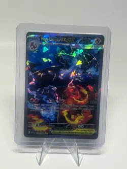 Mega Charizard X EX Fractured Holofoil CustomPlaytest Card - Image 1