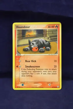 Houndour Pokemon 2004 Basic Trading Card 59/109 - Image 1