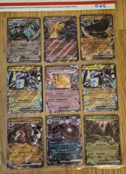 108 Pokemon Cards Binder EX V reverse / Holo - lot #025 - Image 3