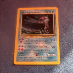 Pokemon Shining Gyarados Neo Revelation 65/64 Shining English 2001 Card - Image 1
