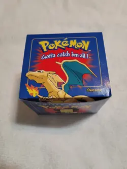 23K Gold Plated CHARIZARD Trading Card 1999 Burger King Pokemon Ball NEW SEALED - Image 2