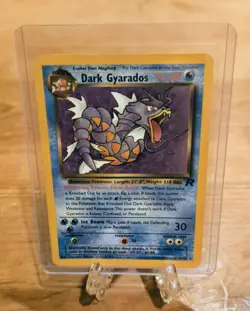 Dark Gyarados 25/82 Team Rocket rare Pokemon Card Non Holo NM - Image 1