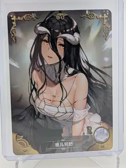 Albedo, Overlord Waifu Lewd Cards Goddess Story Doujin Anime girls - Image 2