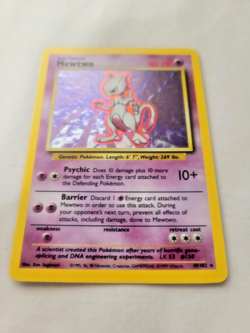 Vintage Pokemon 1999 Base Set - RARE HOLO/Foil Card - Mewtwo (10/102) LP+ - Image 3