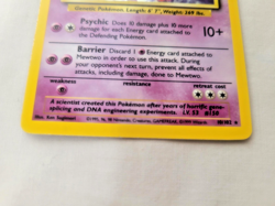Vintage Pokemon 1999 Base Set - RARE HOLO/Foil Card - Mewtwo (10/102) LP+ - Image 4