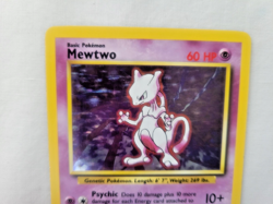 Vintage Pokemon 1999 Base Set - RARE HOLO/Foil Card - Mewtwo (10/102) LP+ - Image 5