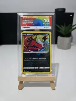ACE 10 Yveltal 046/072 Holo Amazing Rare Shining Fates PSA Pokemon Card - Image 1