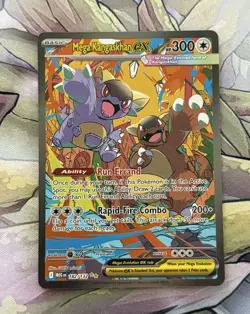 Pokemon TCG Mega Kangaskhan ex 182/132 Evolutions Secret Illustration Rare NM - Image 1