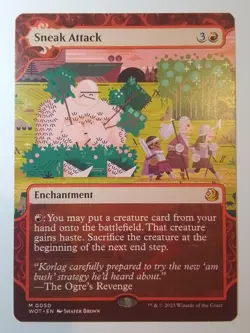 Sneak Attack 0050 WOT Magic the Gathering - Image 1