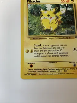1st Edition Pikachu 60/64 - Jungle Set Non Holo Pokemon Card - Image 2