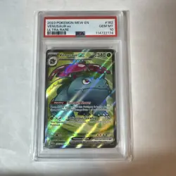2023 POKEMON 151 #182 VENUSAUR EX PSA 10 - Image 1