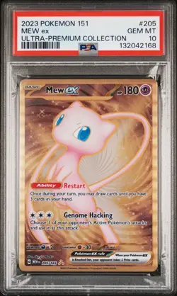2023 POKEMON 151 ULTRA-PREMIUM COLLECTION #205 MEW EX PSA 10 - Image 1