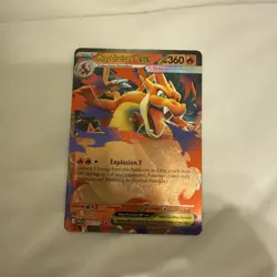 Pokemon Mega Charizard Y Ex Mega Evolutions- Ascended Heros 022/217 NM - Image 1