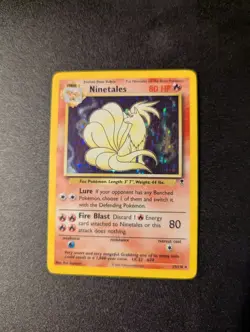 Ninetales Legendary Collection 17/110 Holo Rare Pokemon TCG MP - Image 1