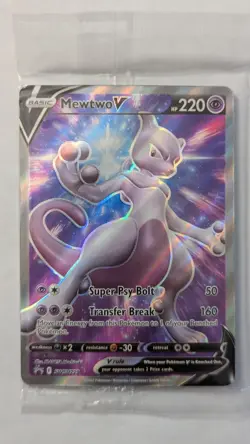 Mewtwo V - SWSH229 Pokemon TCG Promo SWSH: Sword & Shield Promo Cards Near Mint - Image 1