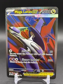 2025 Pokemon Mega Evolution Latias ex Ultra Rare #163/132 (B) - Image 1
